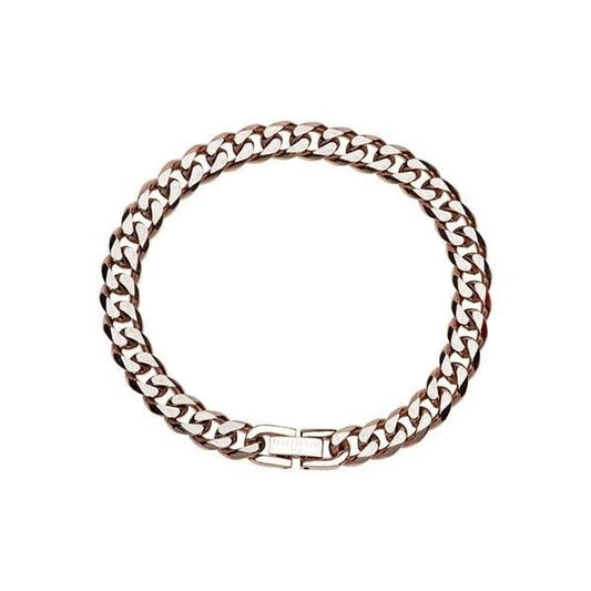 Steel Bracelet Rose Gold Plated