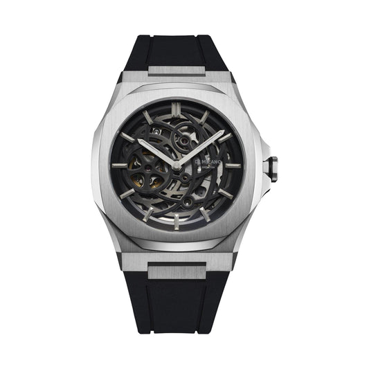 SKELETON RUBBER STRAP - RESTYLE SILVER