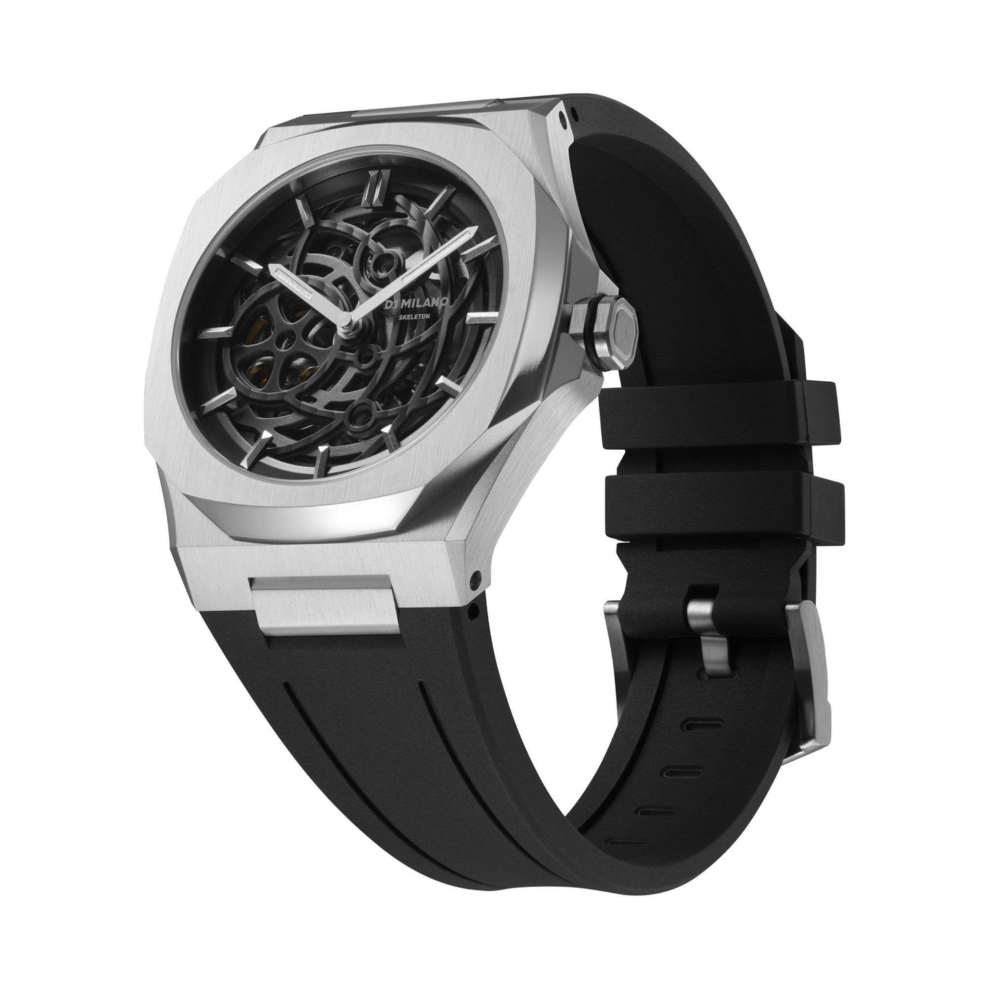SKELETON RUBBER STRAP - RESTYLE SILVER