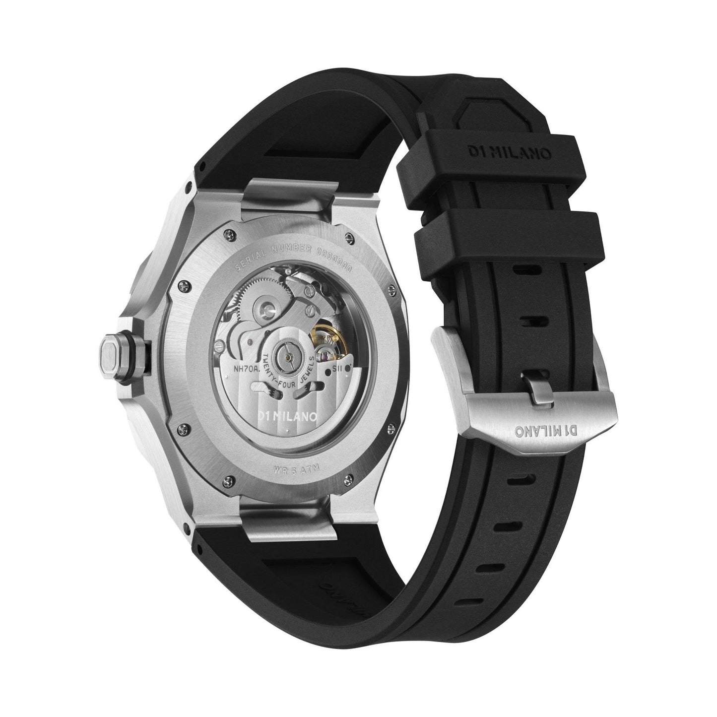 SKELETON RUBBER STRAP - RESTYLE SILVER