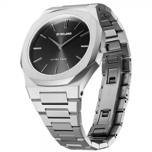 SILVER NIGHT ULTRA THIN BRACELET 34 MM