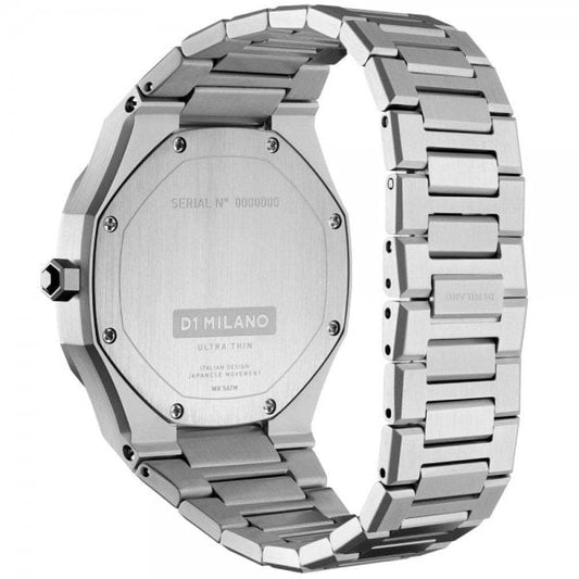 SILVER NIGHT ULTRA THIN BRACELET 34 MM