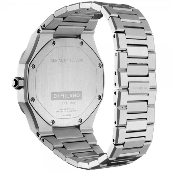 SILVER NIGHT ULTRA THIN BRACELET 34 MM