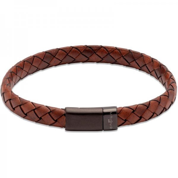 Lido Cognac Leather Bracelet