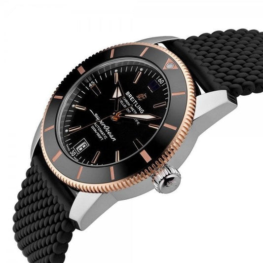 Superocean Heritage II B20 Stainless Steel and Rose Gold Automatic Men’s Watch