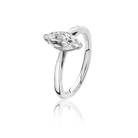 CLAW SET 10X5MM MARQUISE SHAPE CZ RING