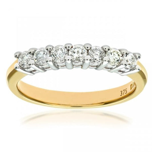 0.50 Diamond and Yellow Gold Ring Size: O