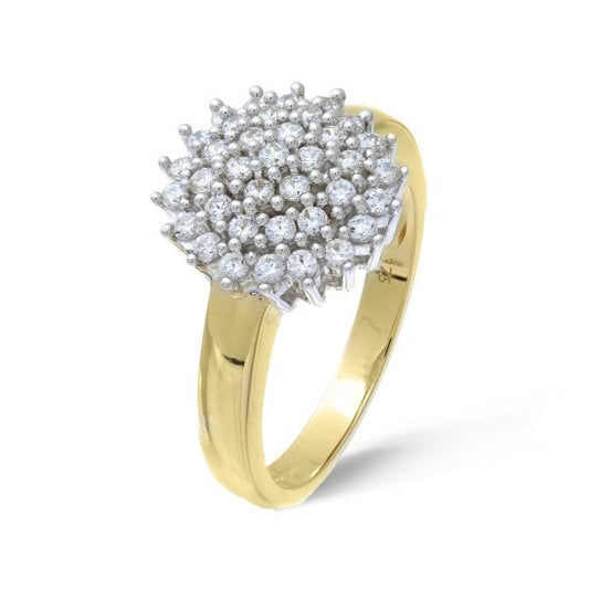 Gold and 0.50 Diamond Ring