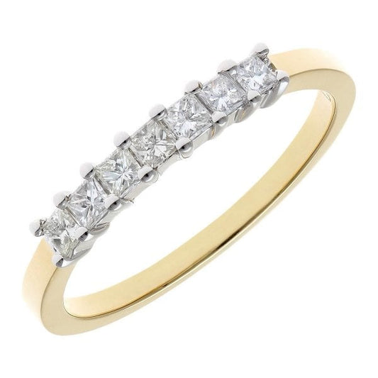18k Yellow Gold Ring Size J