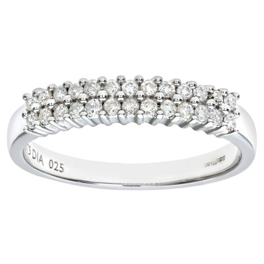 Diamond 0.25ct, White Gold Ring