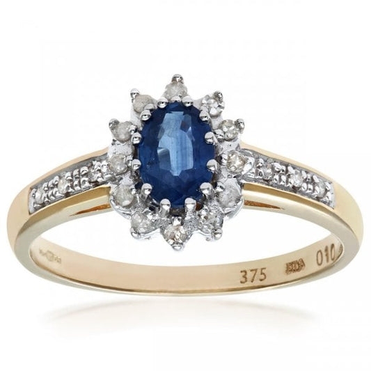 0.10ct Diamond, Tanzanite Ring SIZE N