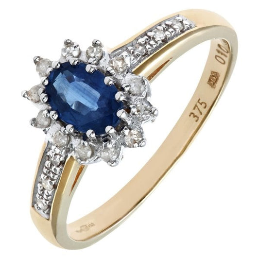 0.10ct Diamond, Tanzanite Ring SIZE N