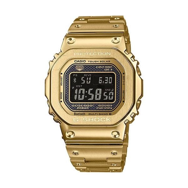 Casio G-Shock Full Metal Gold-Tone Bluetooth Radio