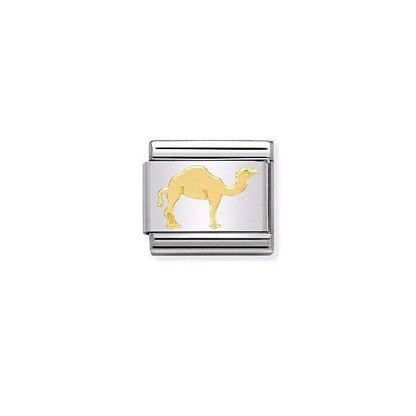 Gold Camel Charm