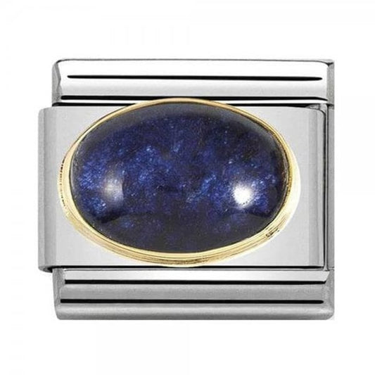 Agate Drusie Midnight Blue