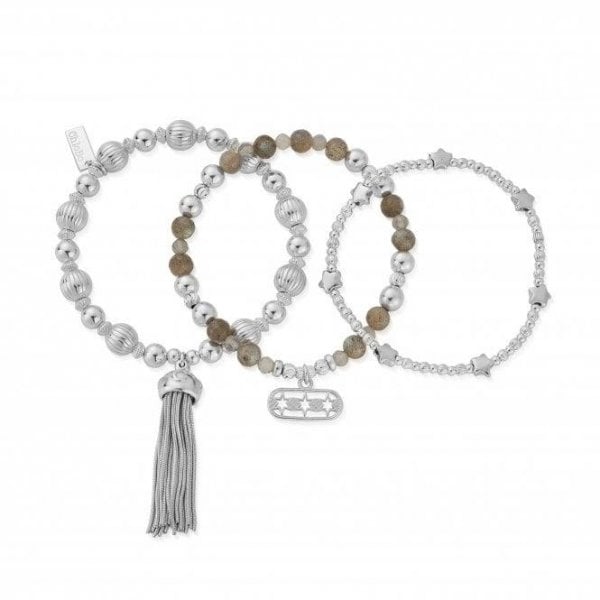 Stars Align Stack Of 3 Bracelets