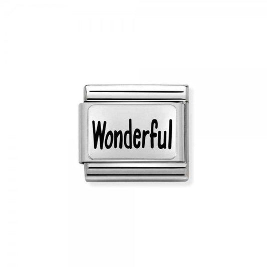 Classic Silver Wonderful Charm