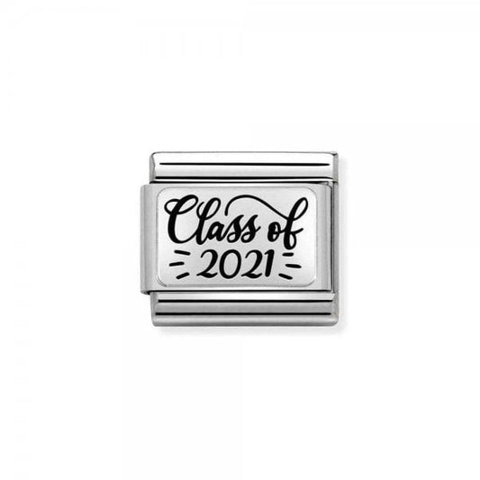 Silver Class of 2021 Charm