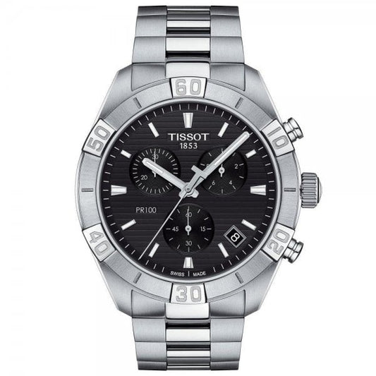 PR 100 Sport Chronograph Stainless Steel WatcH