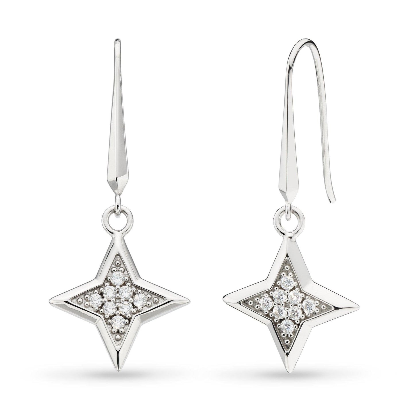 Empire Astoria Starburst Cubic Zirconia Earrings