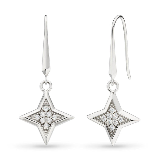 Empire Astoria Starburst Cubic Zirconia Earrings