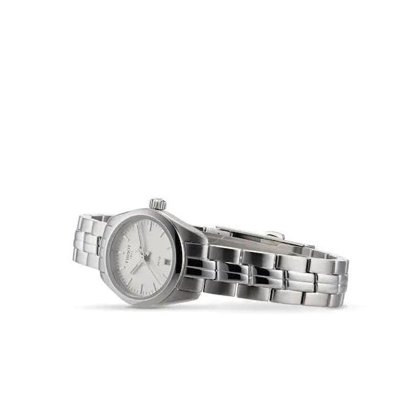 Women's PR 100 Date Bracelet Strap Watch, Silver