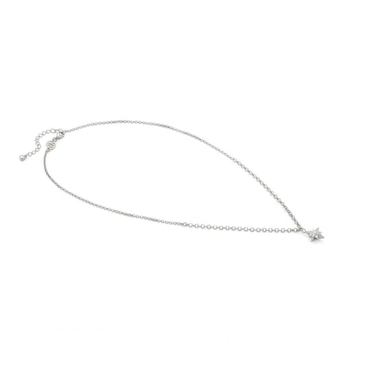 Sweetrock Silver & CZ Wind Rose Necklace