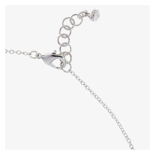 Hara Silver Finish Tiny Heart Pendant Necklace
