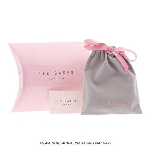 Hanniy Rose-Gold Crystal Heart Huggie Earrings