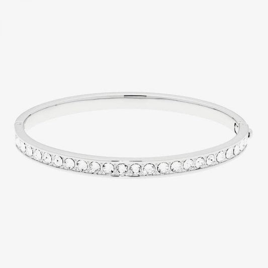 Clemara Hinge Crystal Bangle