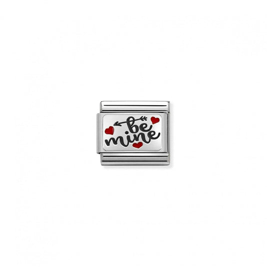 Silver Be Mine Charm