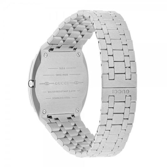 25H 39mm Silver Dial Bracelet Watch