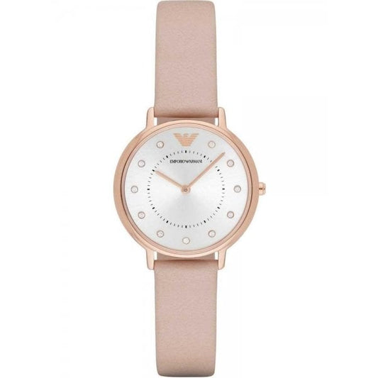 Ladies Rose Gold Plated Strap Watch