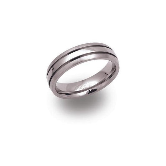 Titanium Ring 6mm - SIZE 64