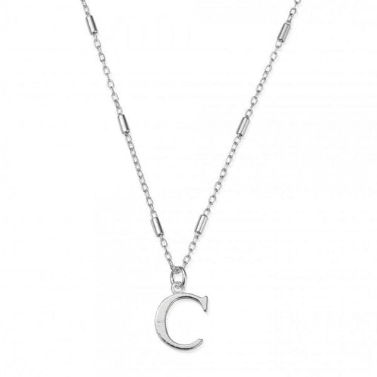 Iconic Initial Necklace - C