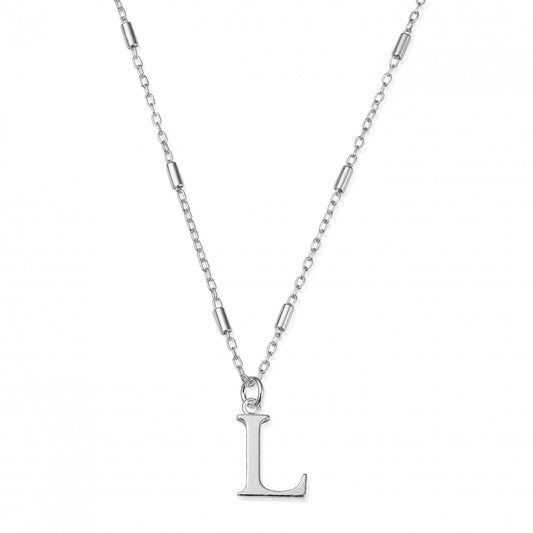 Iconic Initial Necklace - L