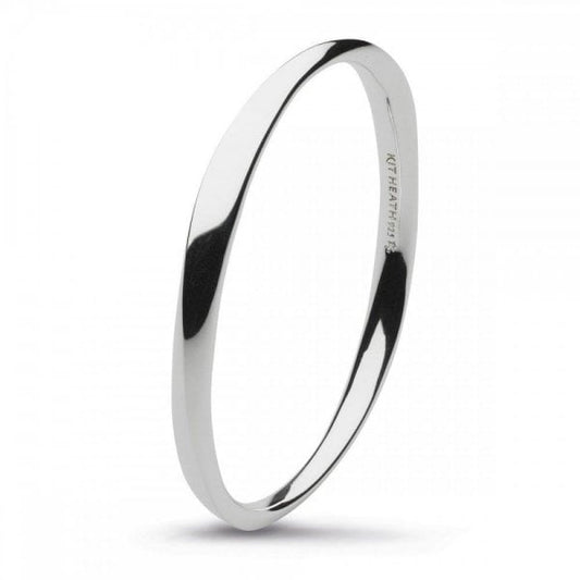 Bevel Cirque Bangle - Sterling Silver