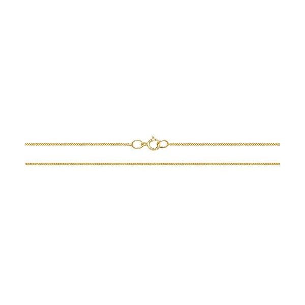 CHAIN 9CT YELLOW GOLD CLOSE CURB CHAIN