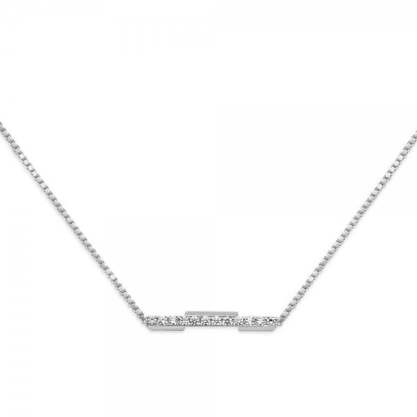 Link to Love Necklace 45cm - 18k White Gold