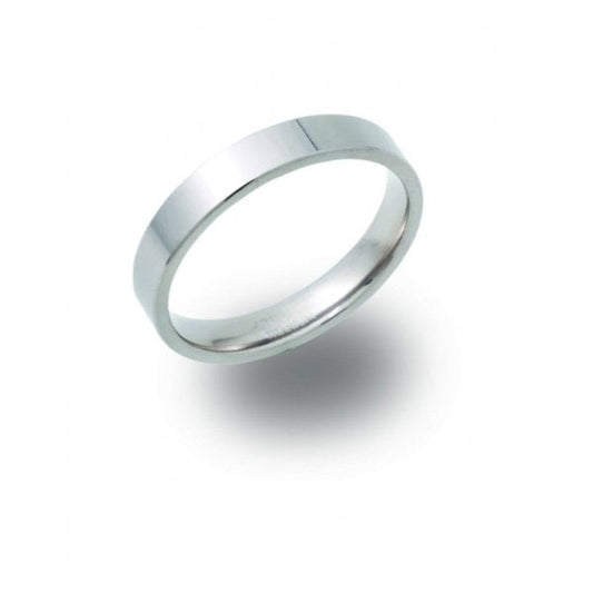 Titanium Ring 4mm Polished - SIZE 58