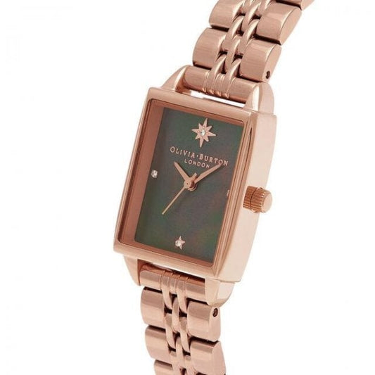 Celestial Black MOP Dial & Rose Gold Watch