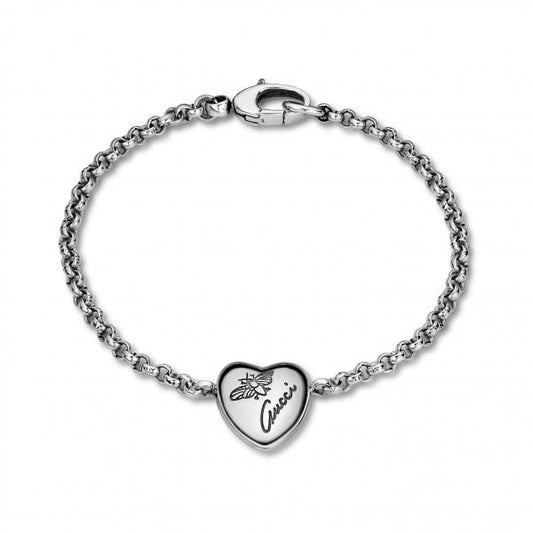 Flora Heart Bracelet 17cm