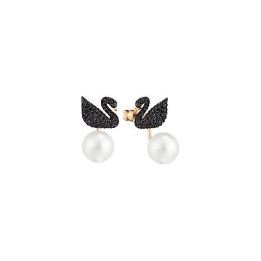Iconic Swan earring jackets