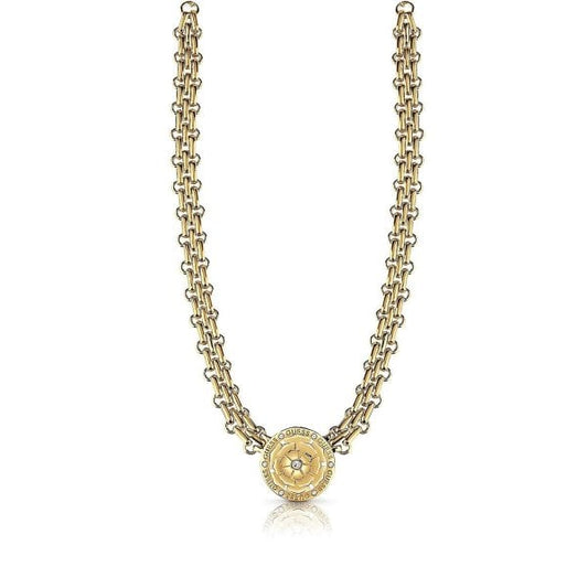 PEONY YELLOW GOLD NECKLACE