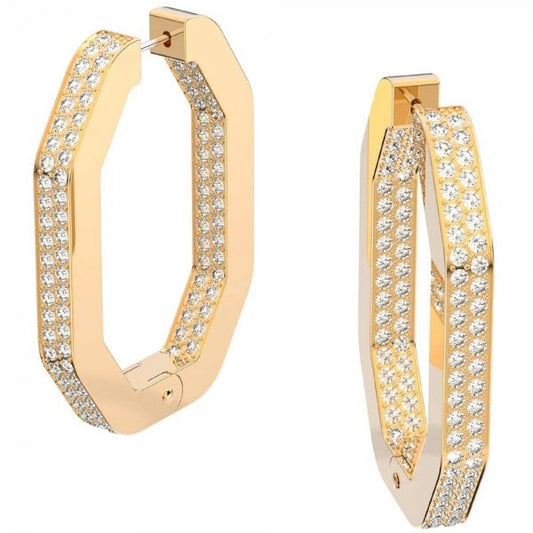 Dextera hoop earrings Octagonal Large