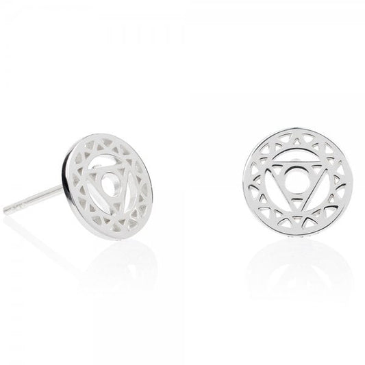 Chakra Throat Earrings
