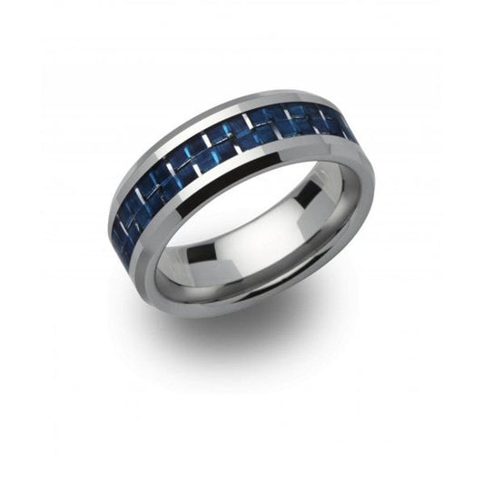 Tungsten Carbide Gents Ring - Size 62