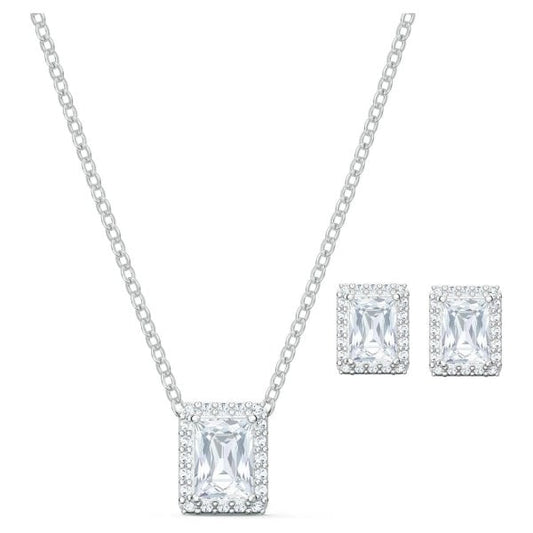 Angelic set White, Rhodium plated