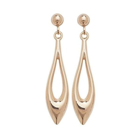 9CT ROSE GOLD DROP EARRINGS