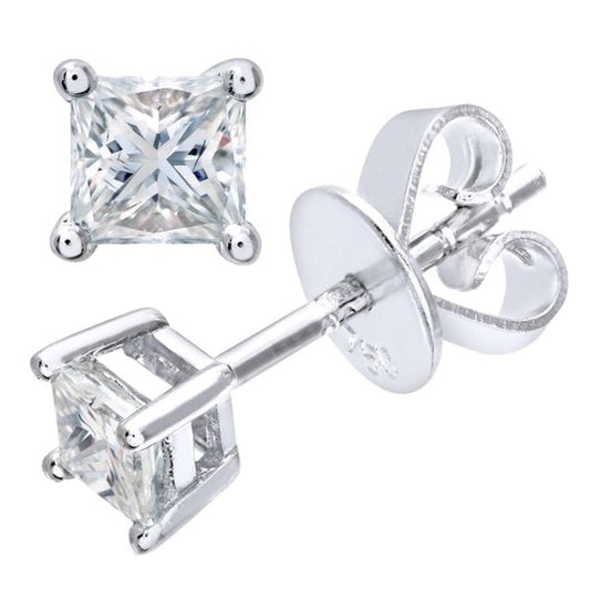 0.33ct Diamond, Claw Set Earrings